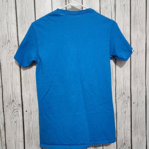 Golden Girl T-Shirt Women's Small Oversized Blue Crew Squad Goals - Picture 5 of 5